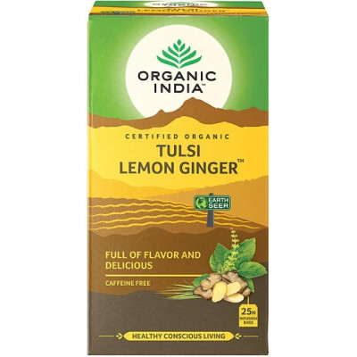 Tulsi Lemon Ginger Tea 50 gm Tulsi Lemon Ginger Tea 50 gm